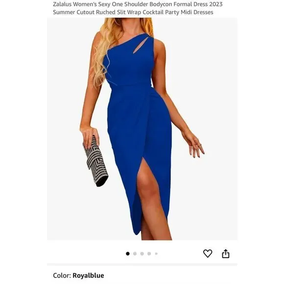 green emerald velvet dress Royal Blue Sequin Prom Dresses V-Neck Tight Long Formal Wedding Guest –  MyChicDress main image 1